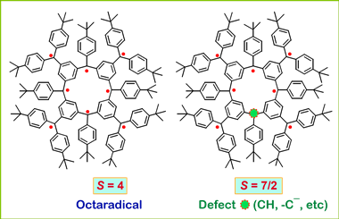 macrocyclic polyradicals